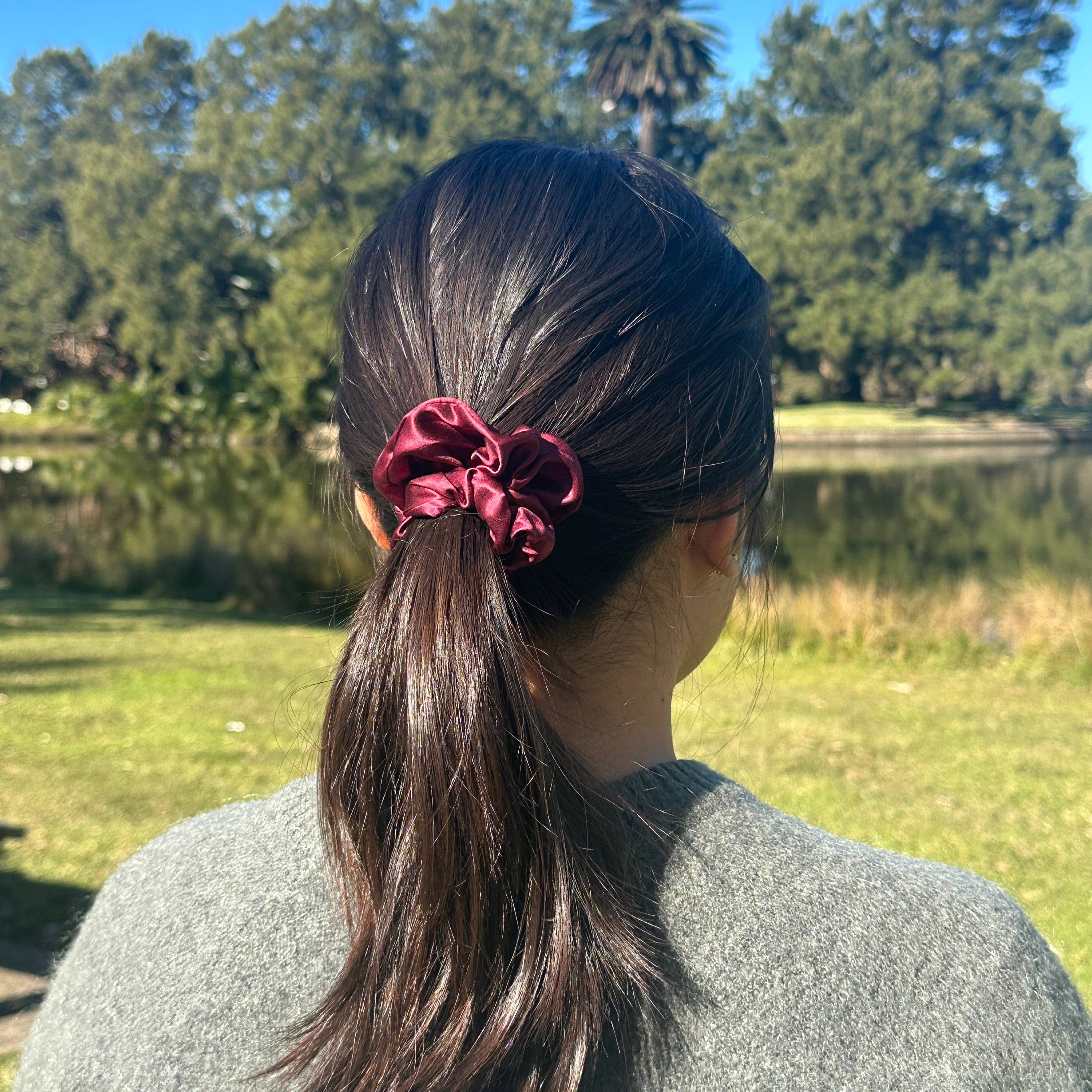 The Midi Silk Scrunchie