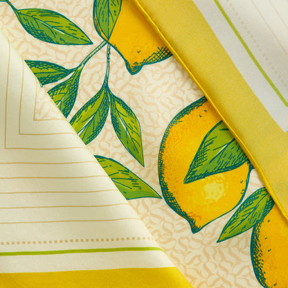 Limoncello Square Silk Scarf